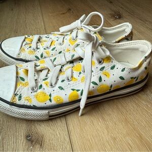 Converse Kids Lemon Canvas Sneakers